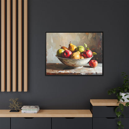 Farmhouse Fruit Bowl - Framed Canvas