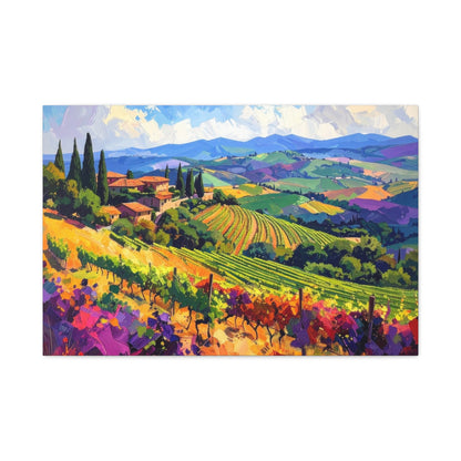 Italian Vineyard - Canvas