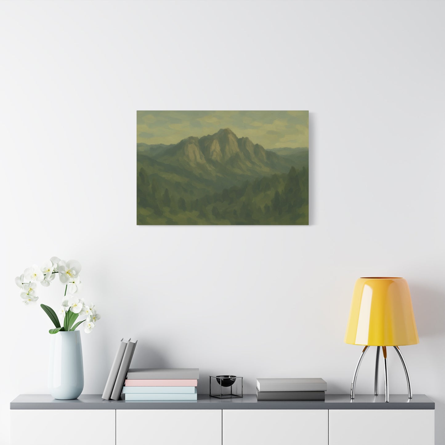 Green Mountains Canvas