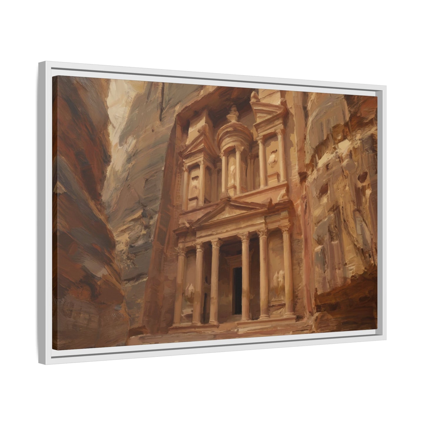 Petra - Framed Canvas