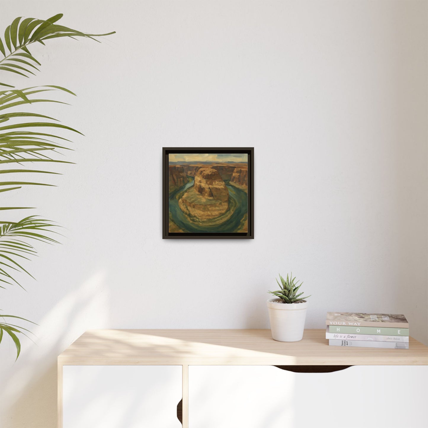Horseshoe Bend - Framed Canvas