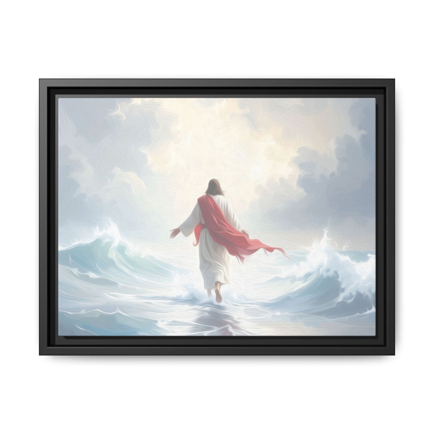 Faith Over Fear - Framed Canvas