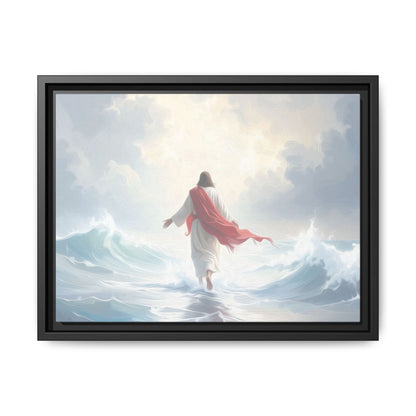 Faith Over Fear - Framed Canvas
