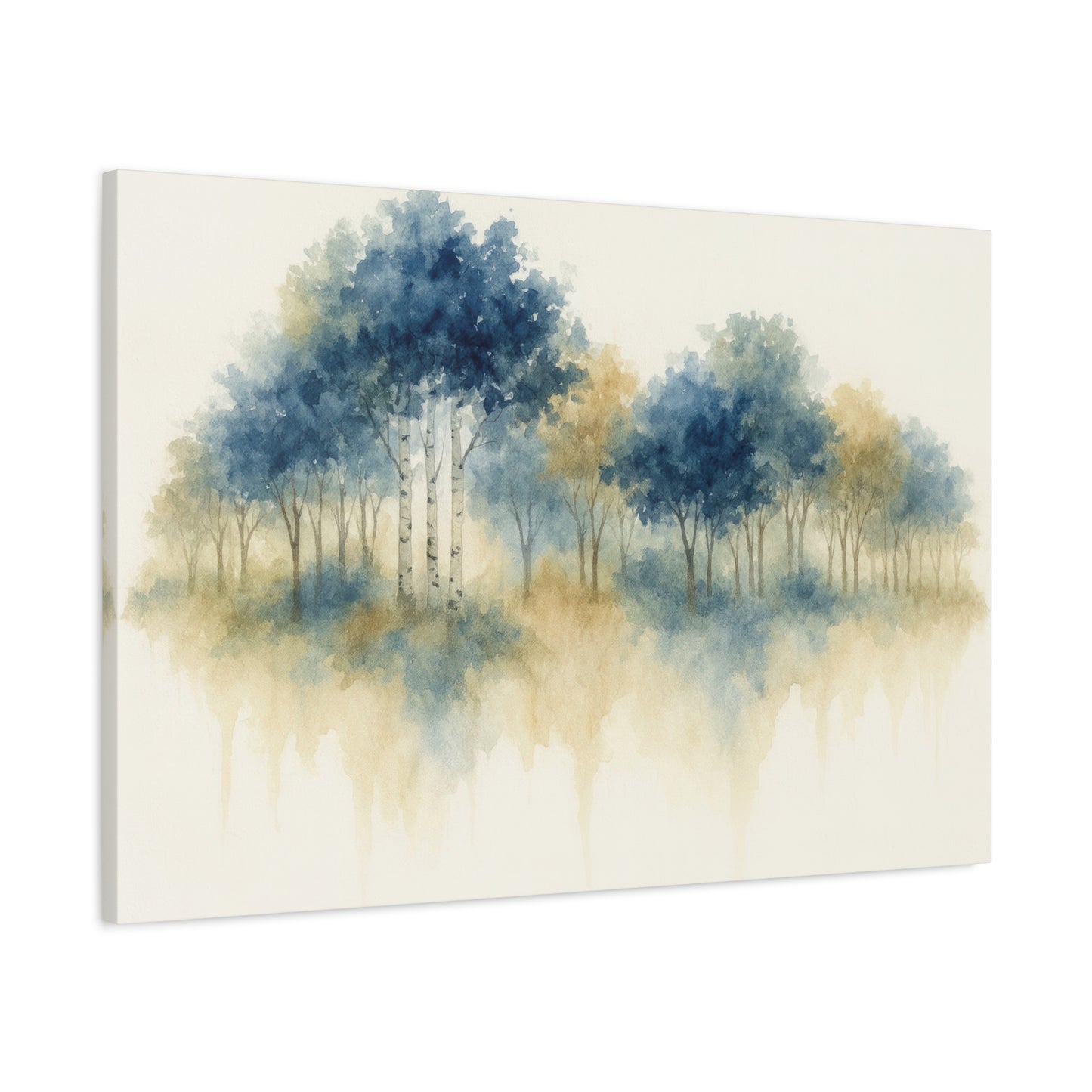 Floating Aspen and Birch Forest Canvas