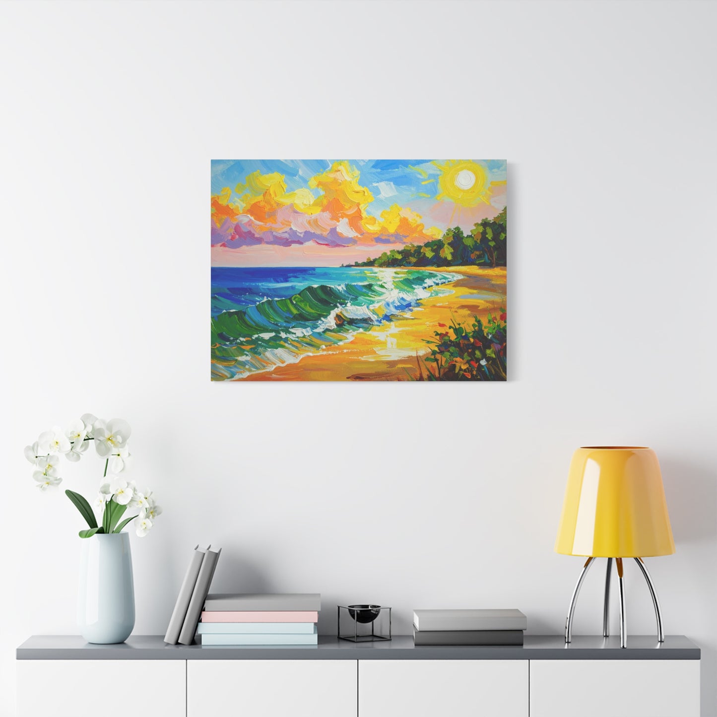 Tranquil Seacsape - Canvas