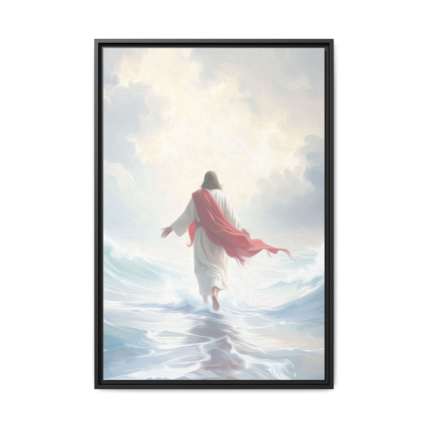 Faith Over Fear - Framed Canvas