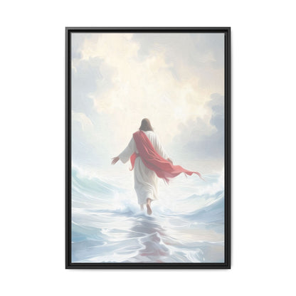 Faith Over Fear - Framed Canvas