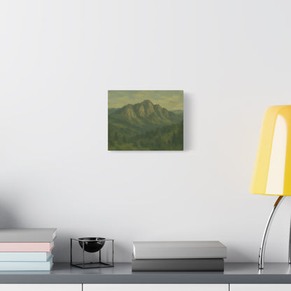 Green Mountains Canvas