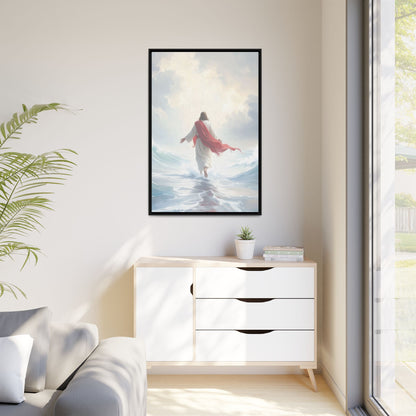 Faith Over Fear - Framed Canvas