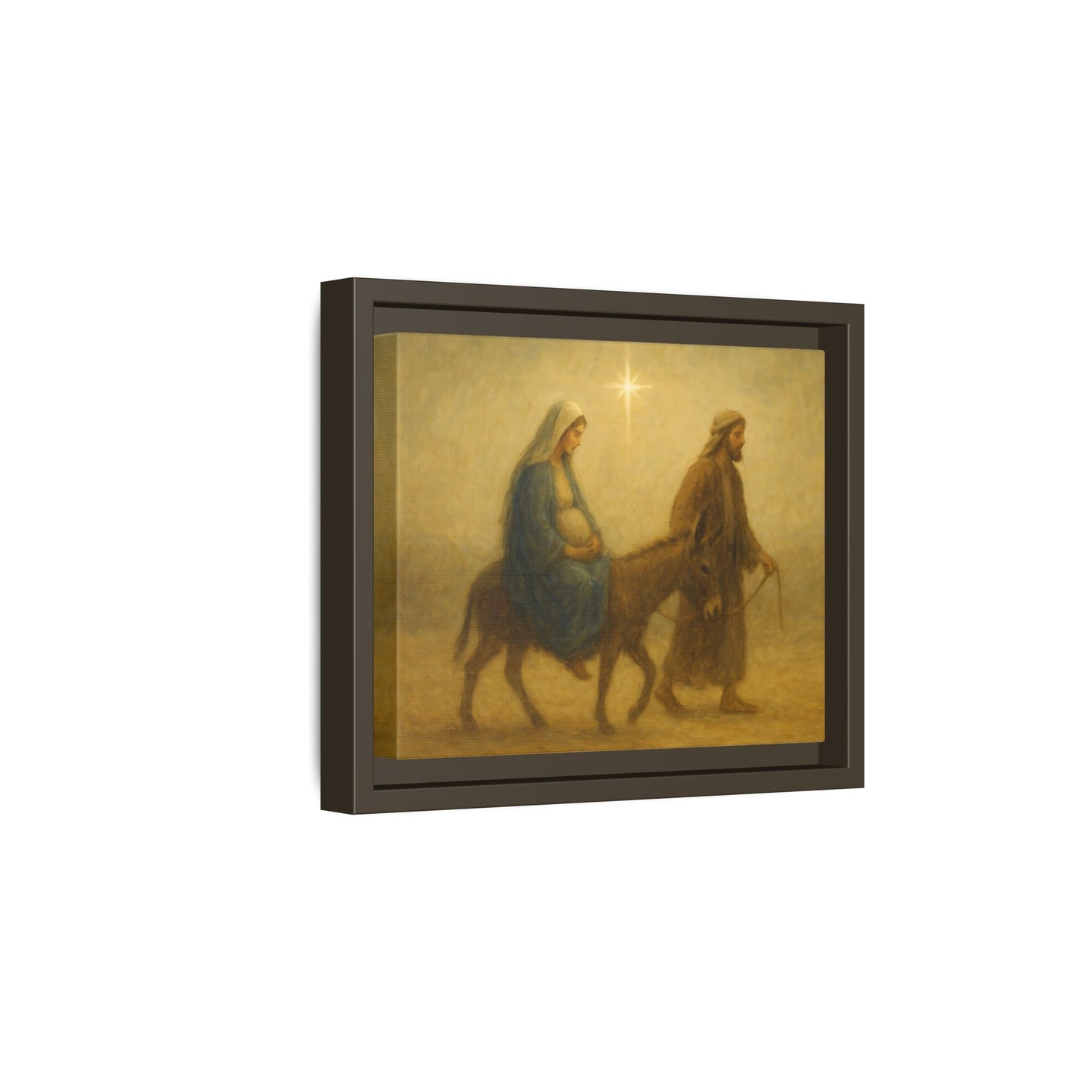 Journey to Bethlehem - Framed Canvas