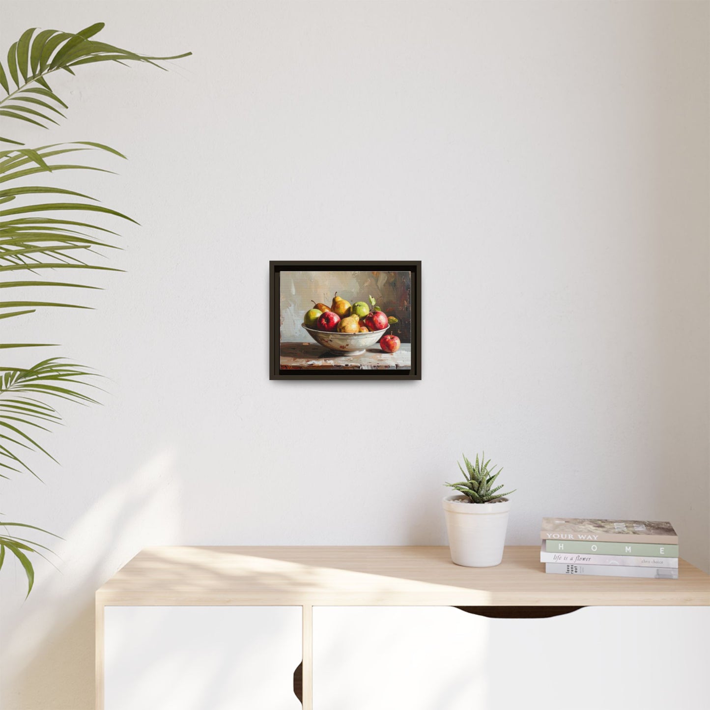 Farmhouse Fruit Bowl - Framed Canvas