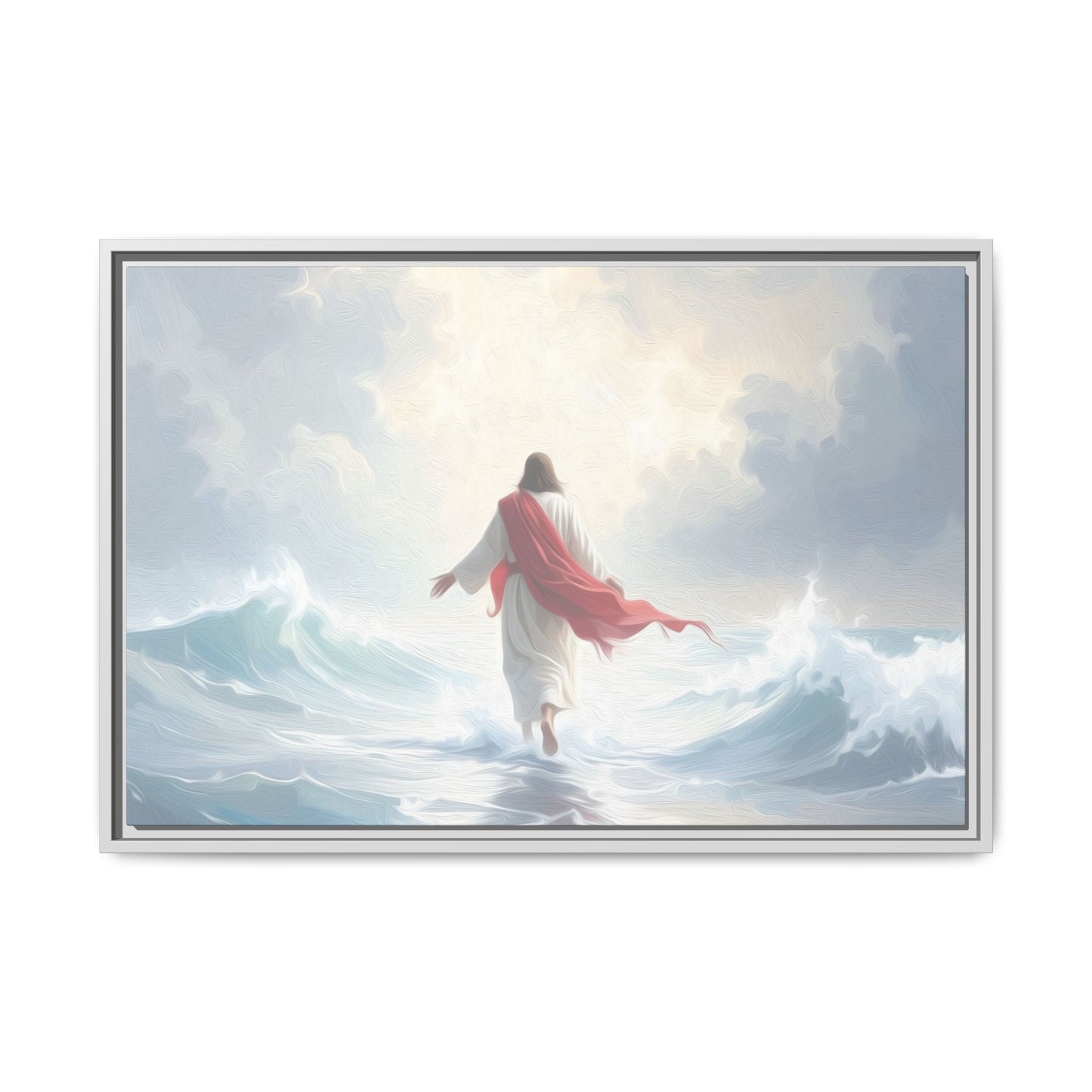 Faith Over Fear - Framed Canvas