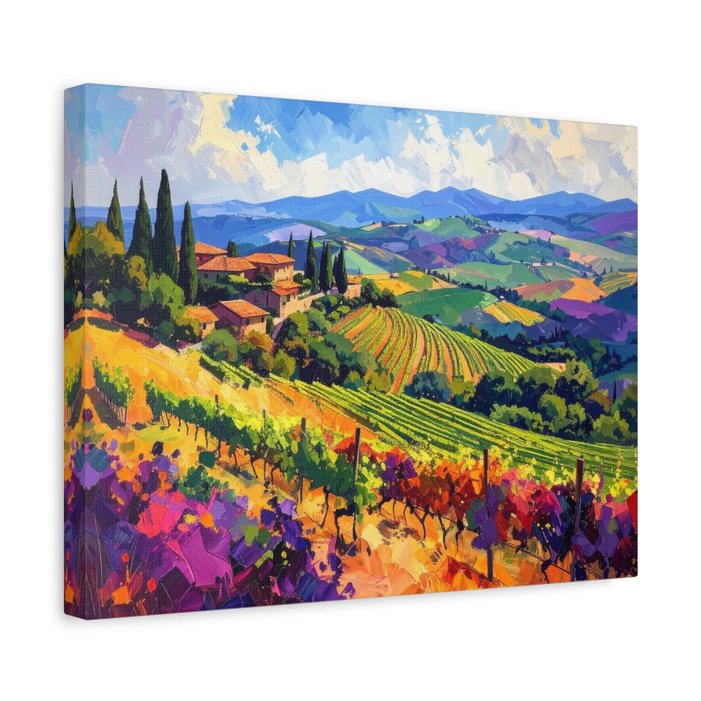 Italian Vineyard - Canvas