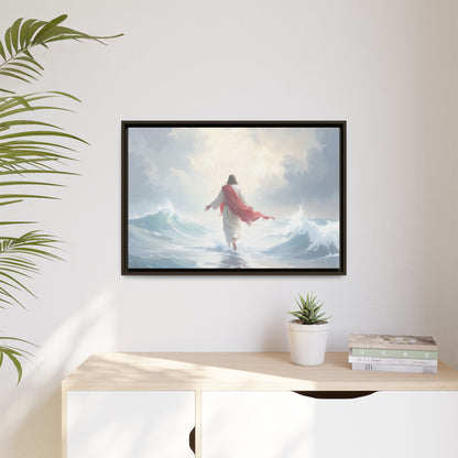 Faith Over Fear - Framed Canvas