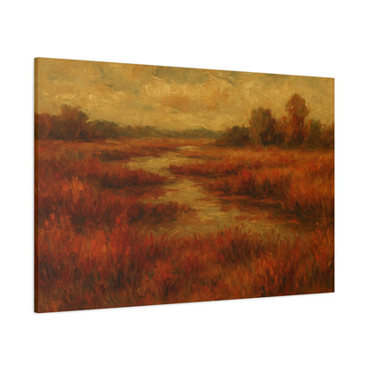 Fall Marsh - Canvas