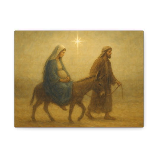 Journey to Bethlehem - Canvas