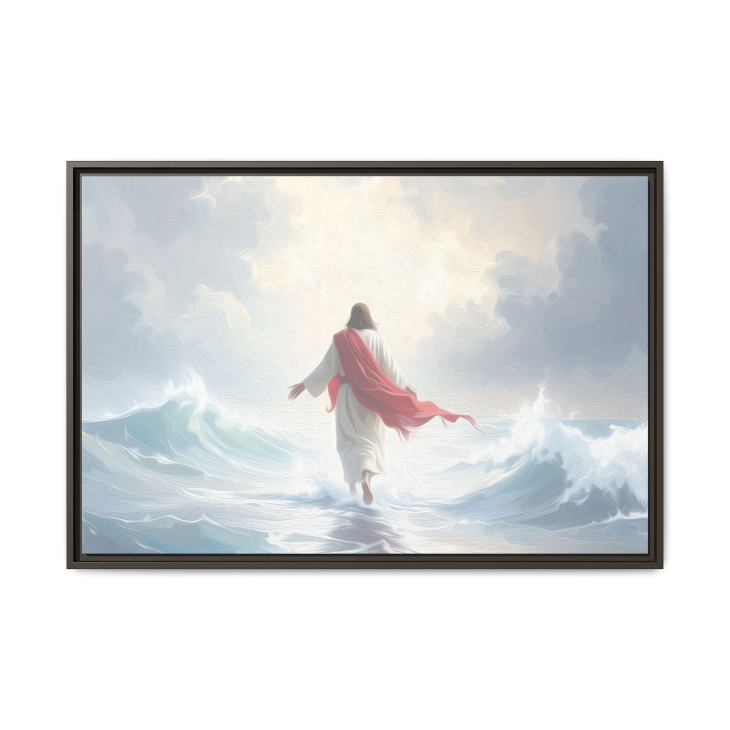 Faith Over Fear - Framed Canvas