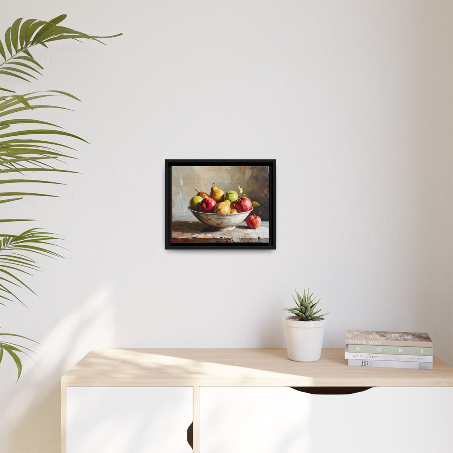 Farmhouse Fruit Bowl - Framed Canvas