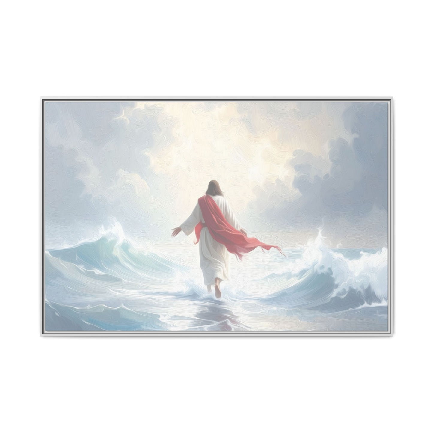 Faith Over Fear - Framed Canvas