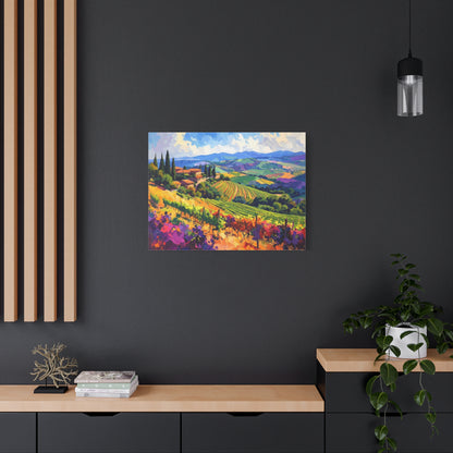 Italian Vineyard - Canvas