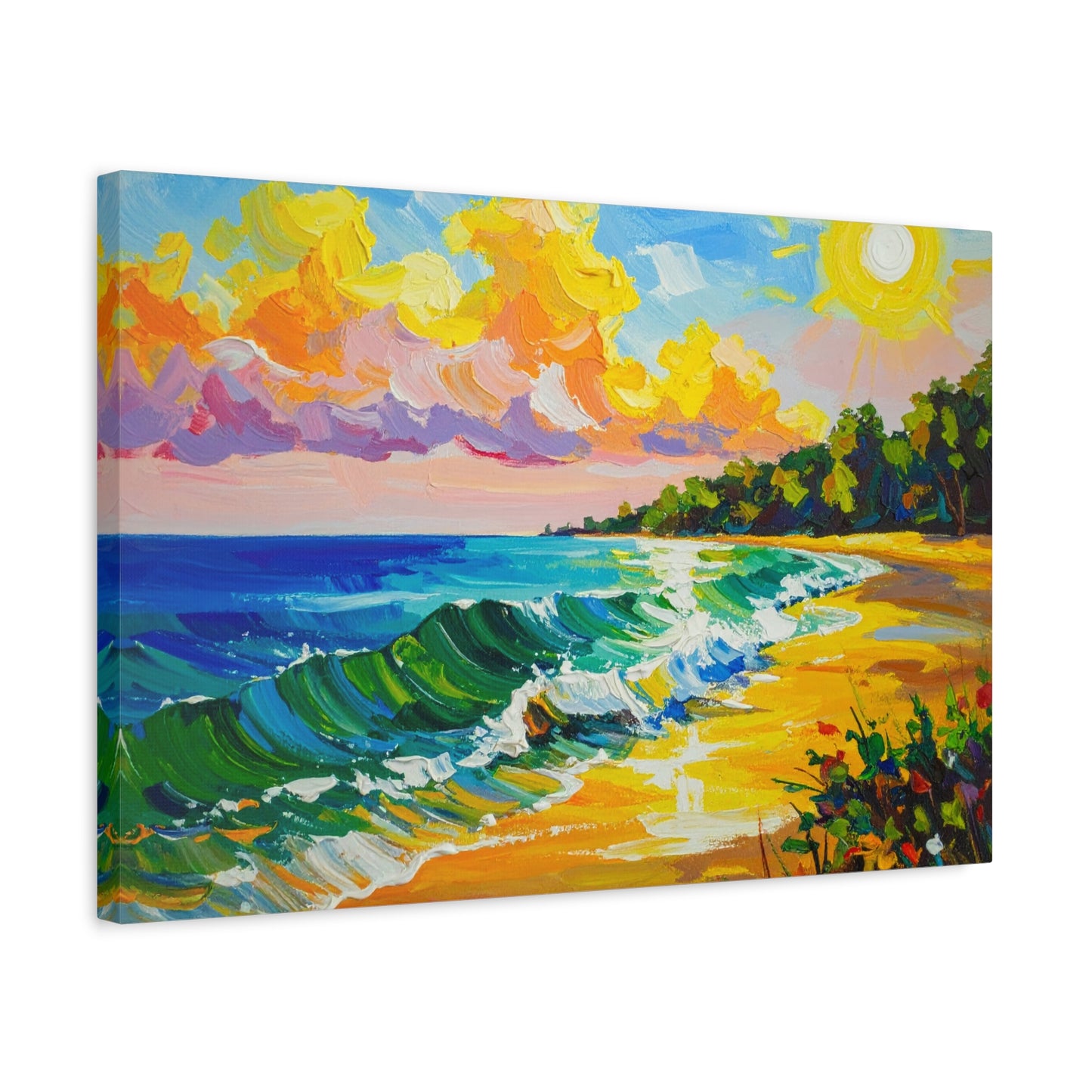 Tranquil Seacsape - Canvas