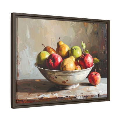 Farmhouse Fruit Bowl - Framed Canvas