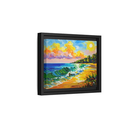 Tranquil Seascape- Framed Canvas