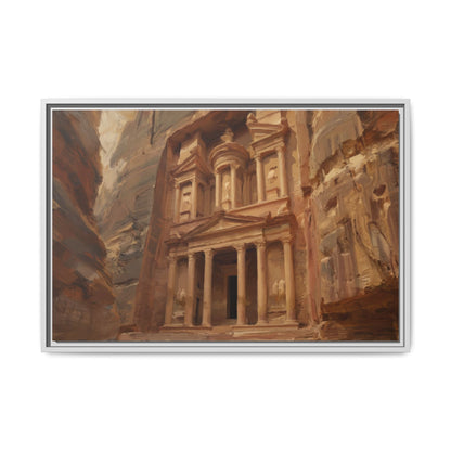 Petra - Framed Canvas