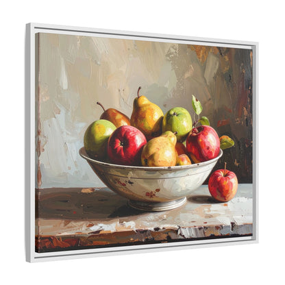 Farmhouse Fruit Bowl - Framed Canvas