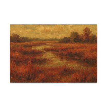 Fall Marsh - Canvas