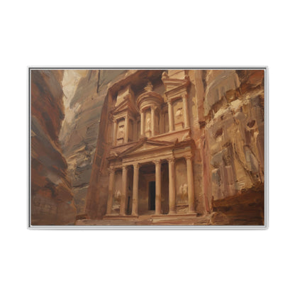 Petra - Framed Canvas
