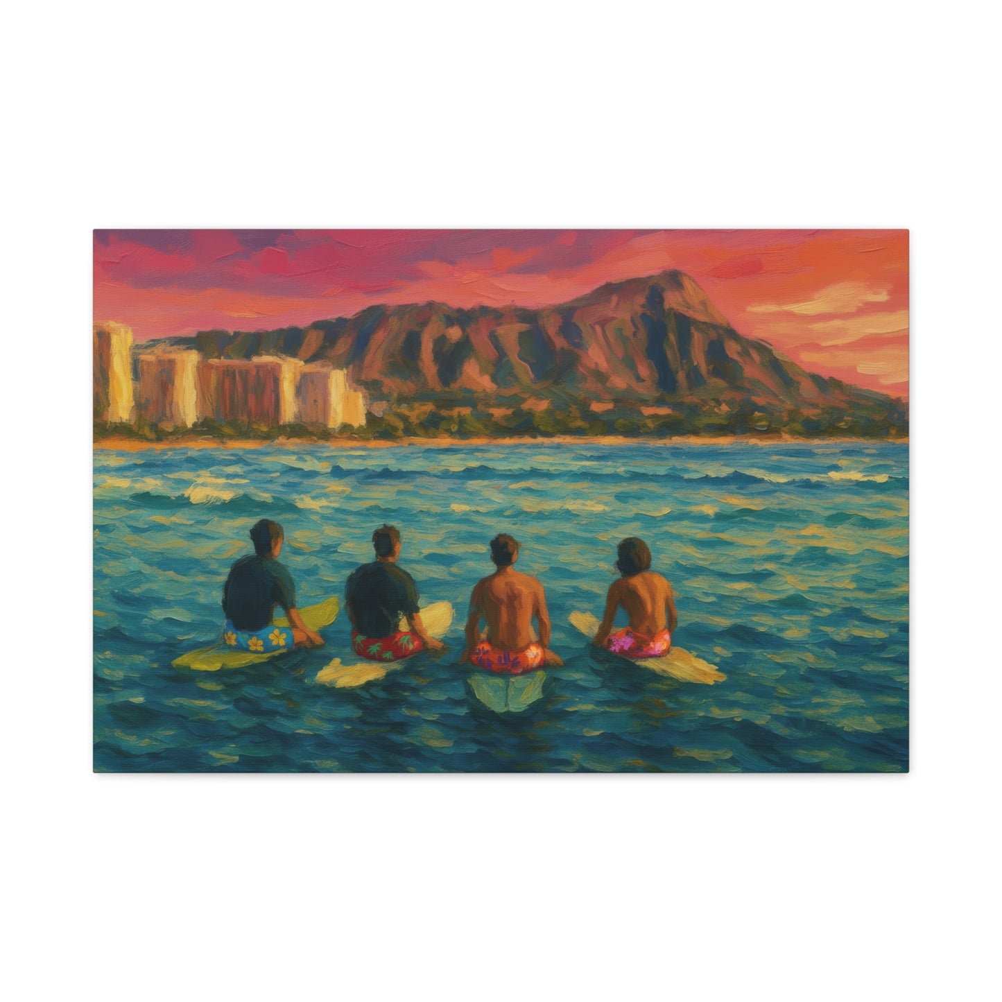 A Day On The Water Canvas