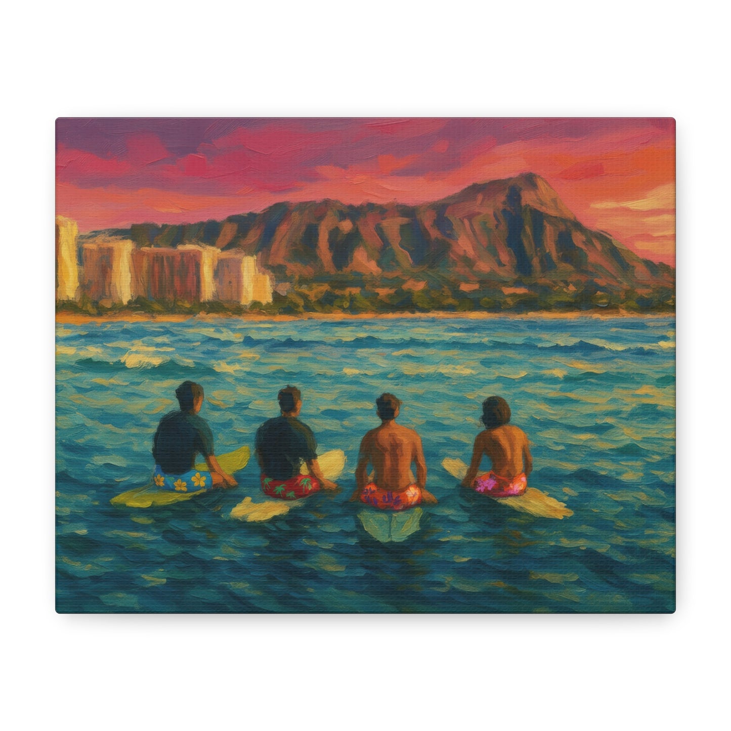 A Day On The Water Canvas
