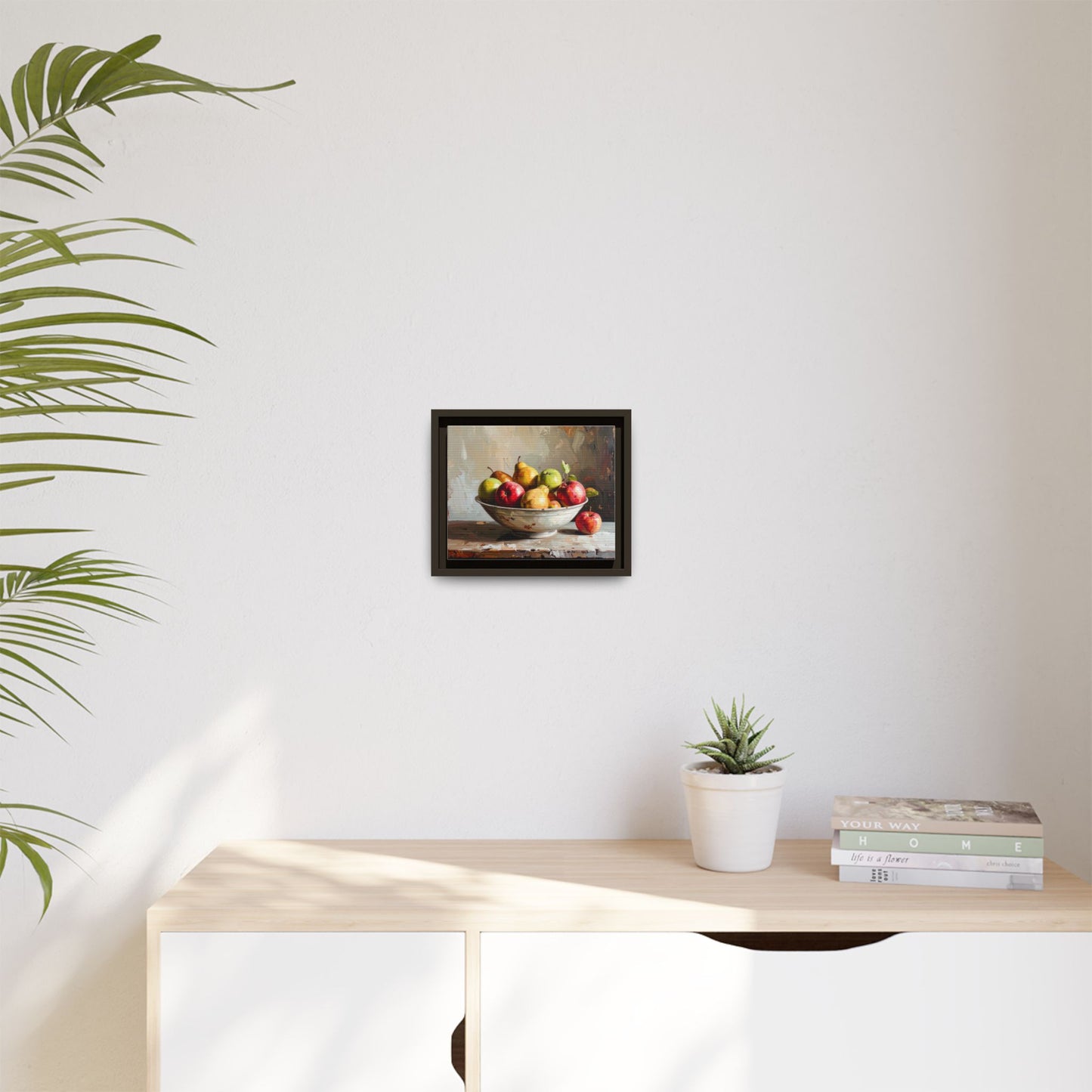 Farmhouse Fruit Bowl - Framed Canvas