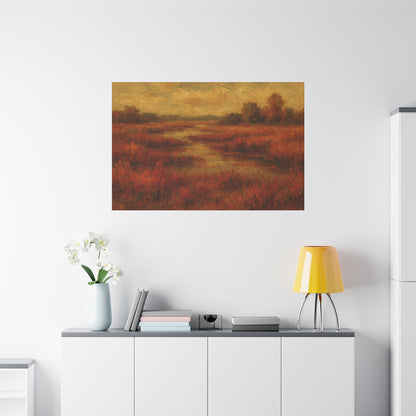 Fall Marsh - Canvas