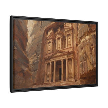Petra - Framed Canvas