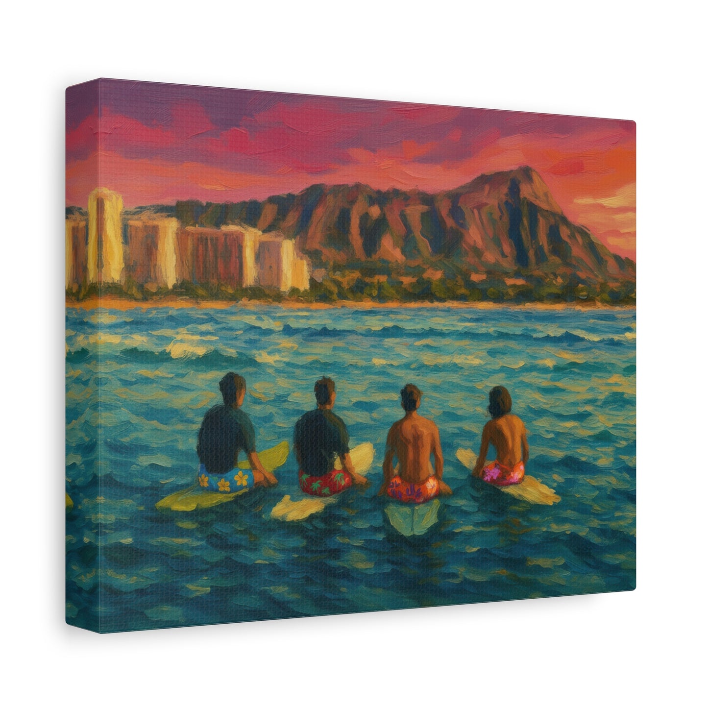 A Day On The Water Canvas