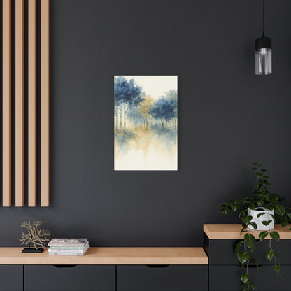Floating Aspen and Birch Forest Canvas