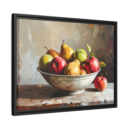 Farmhouse Fruit Bowl - Framed Canvas