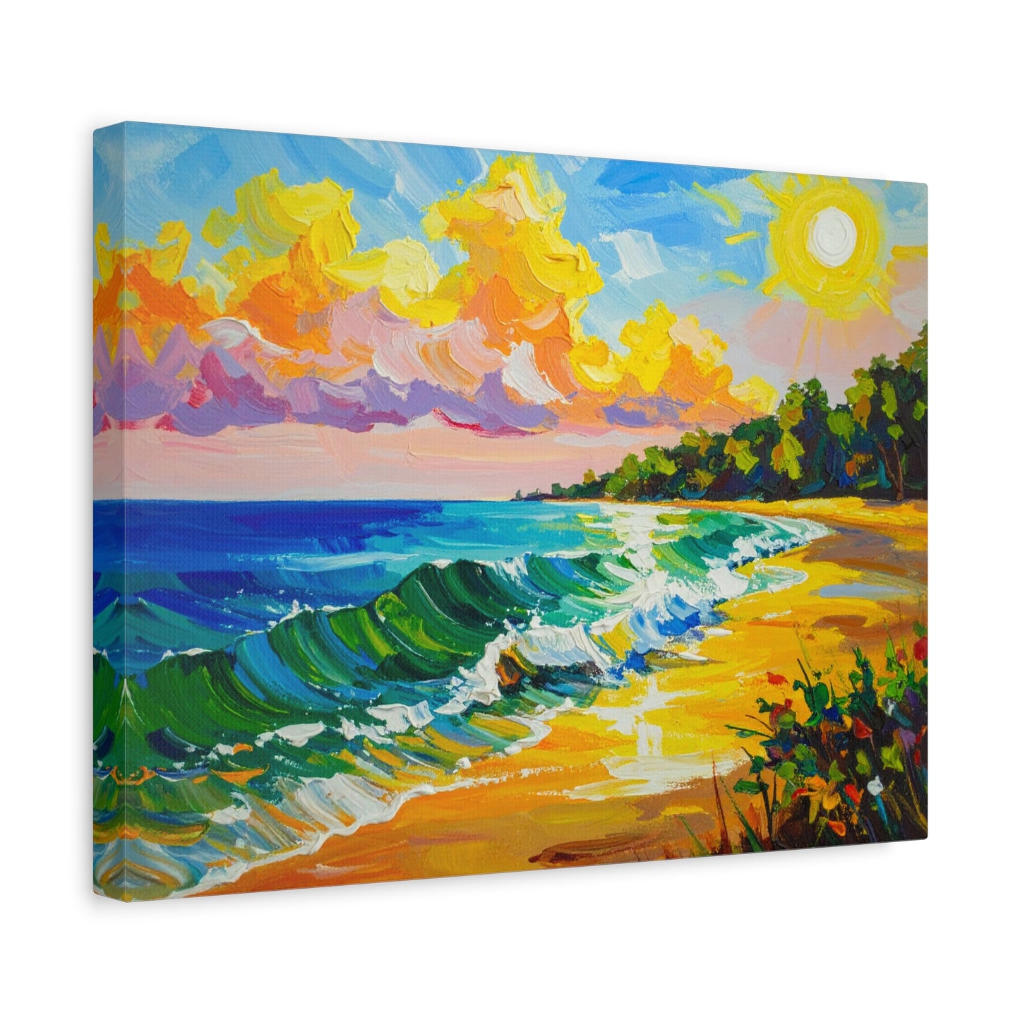 Tranquil Seacsape - Canvas
