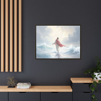 Faith Over Fear - Framed Canvas