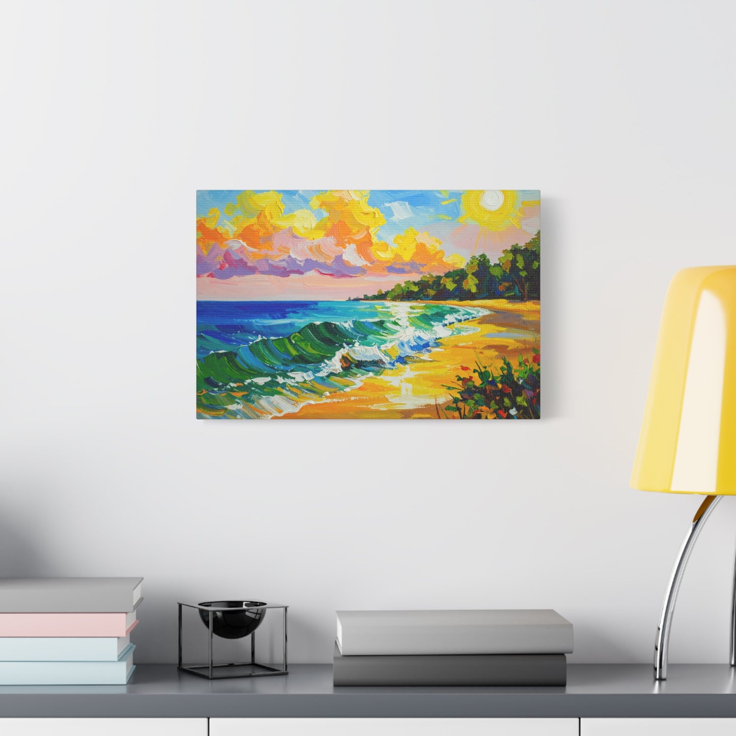 Tranquil Seacsape - Canvas