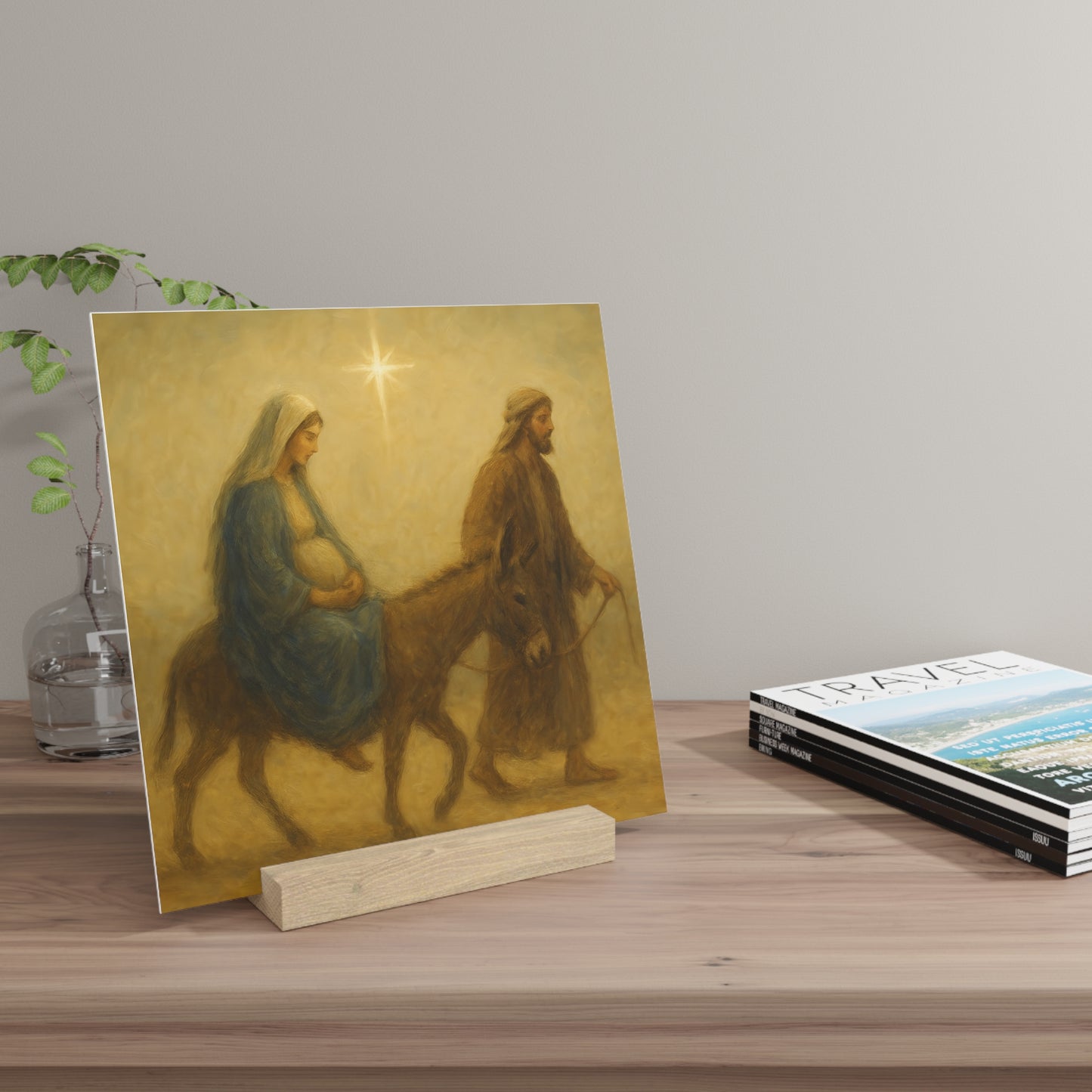 Journey to Bethlehem - Gallery Board with Stand