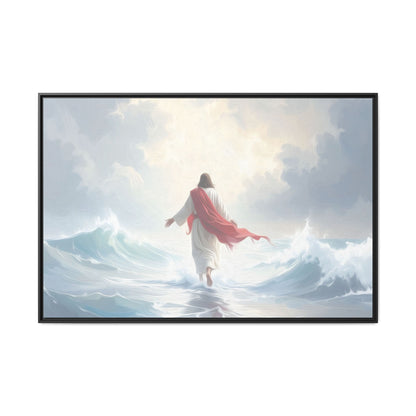 Faith Over Fear - Framed Canvas