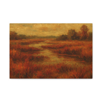 Fall Marsh - Canvas