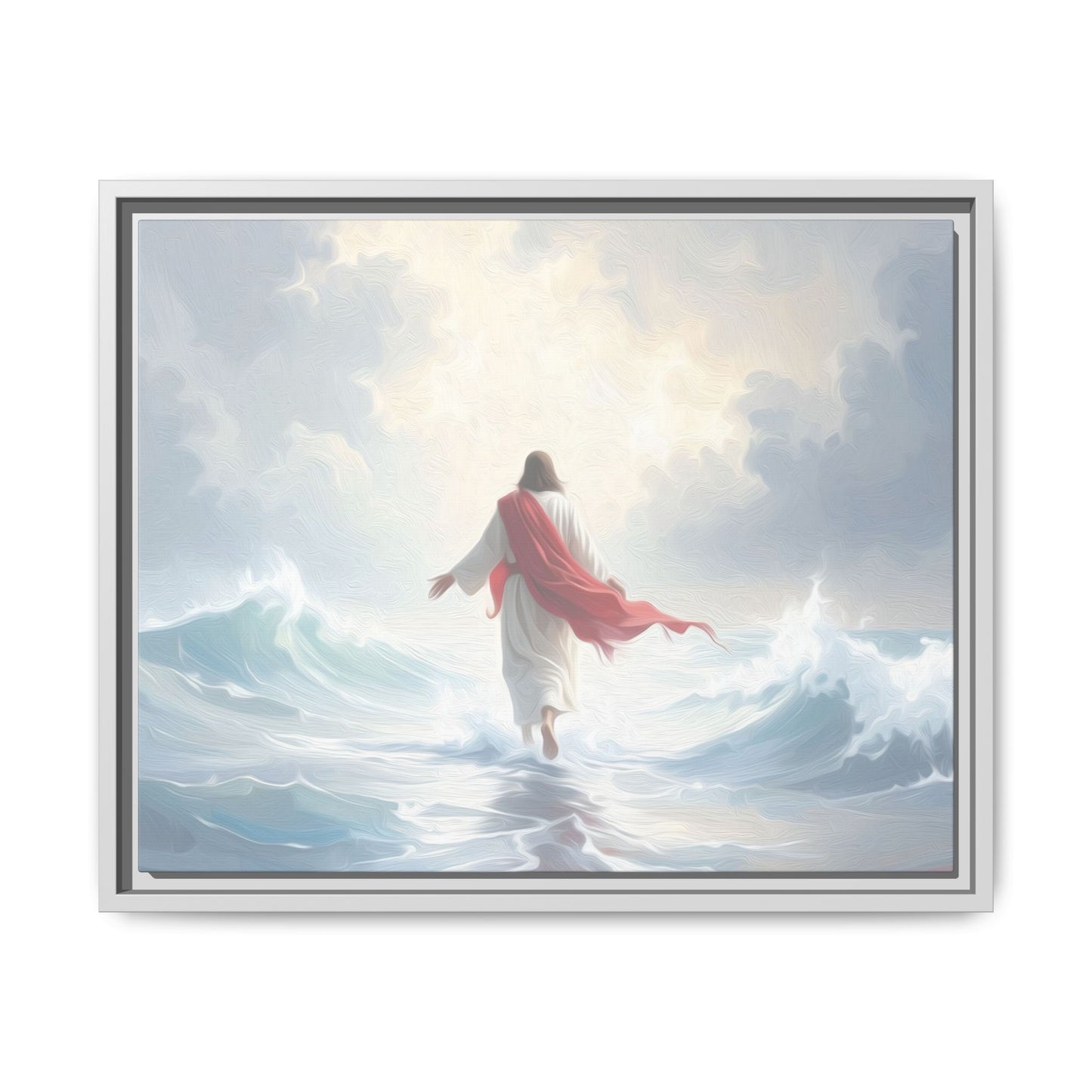 Faith Over Fear - Framed Canvas