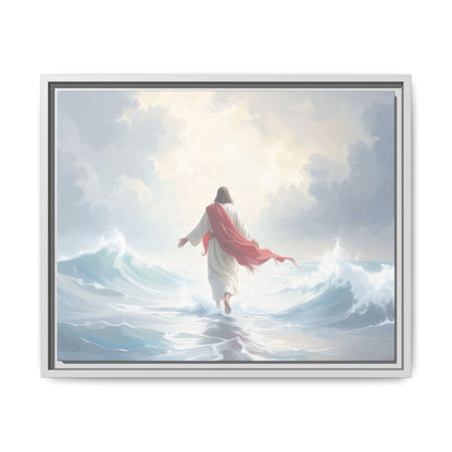 Faith Over Fear - Framed Canvas