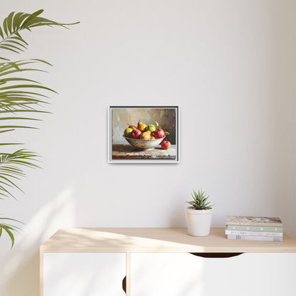 Farmhouse Fruit Bowl - Framed Canvas