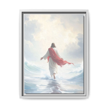 Faith Over Fear - Framed Canvas