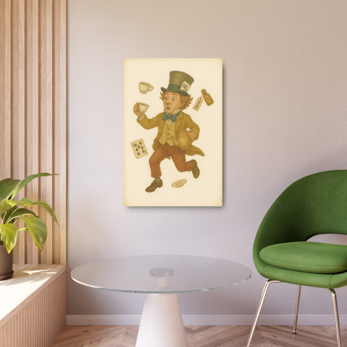 The Mad Hatter - Metal Print